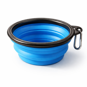 Weehawken Pet Shop Collapsible Silicone Pet Bowl β Portable Foldable Dog And Cat Travel Feeding Bowl, Lightweight Food And Water Dish